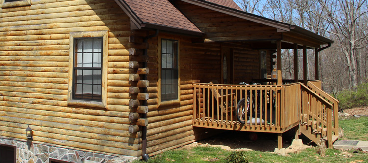 North Carolina Log Home Maintenance Roaring Gap, North Carolina